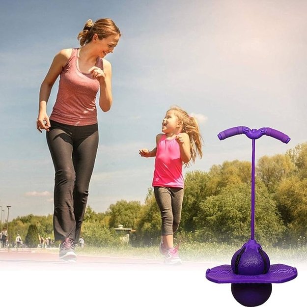 Balansinis šokliukas  POGO  violetinis