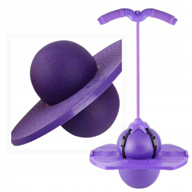 Balansinis šokliukas  POGO  violetinis