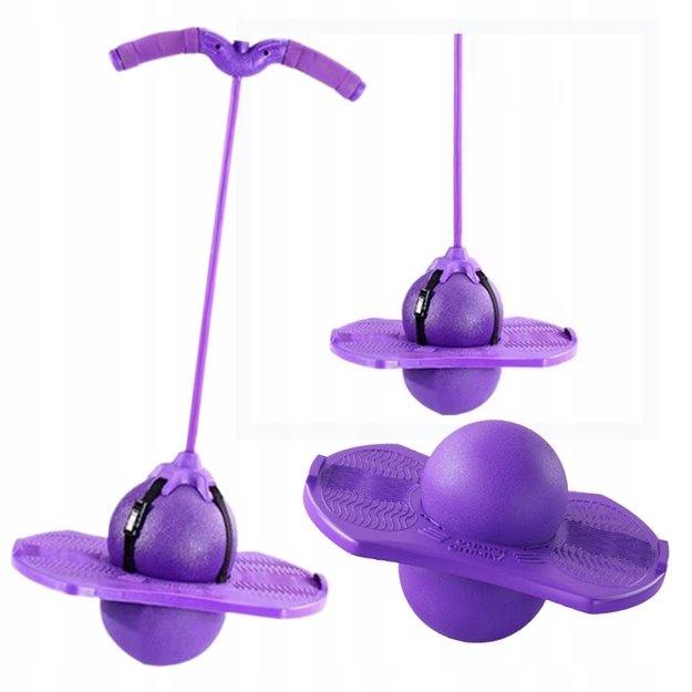 Balansinis šokliukas  POGO  violetinis