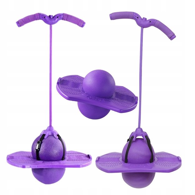 Balansinis šokliukas  POGO  violetinis