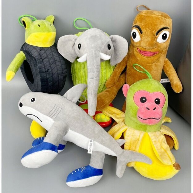 Tung Tung Tung Sahur minkštas pliušinis žaislas 38 cm