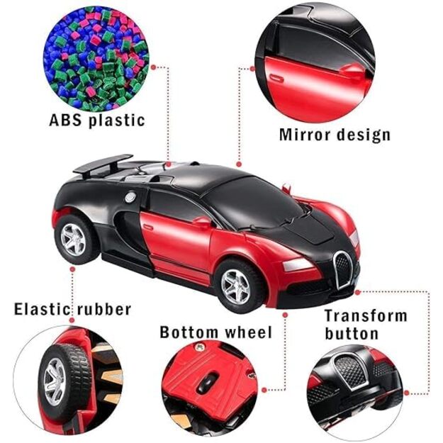 Robotas transformeris RC automobilis su valdymo pultu 2
