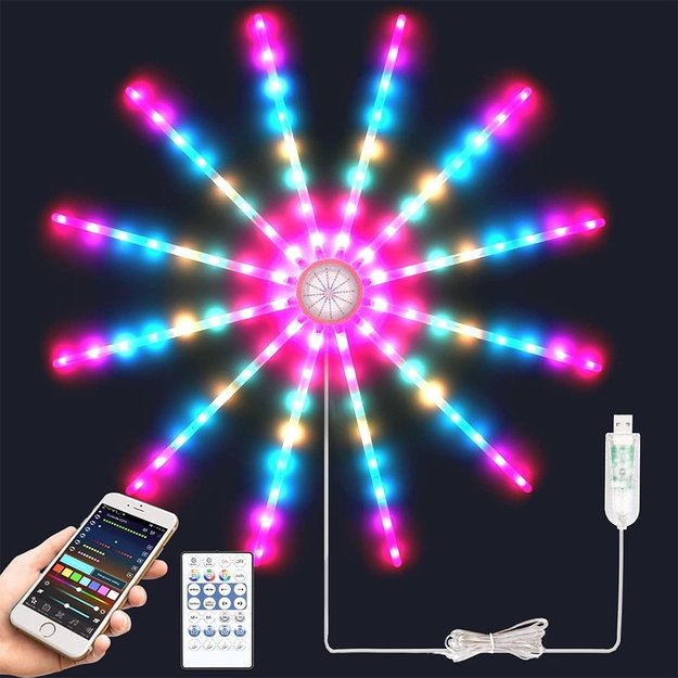 LED dekoracija  Fejerverkas 