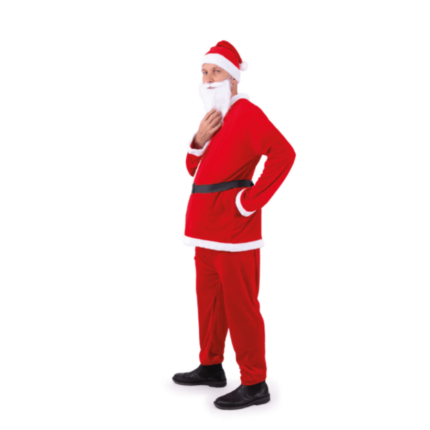 Kalėdų senelio Santa kostiumas 170 - 190 cm ūgiui 3