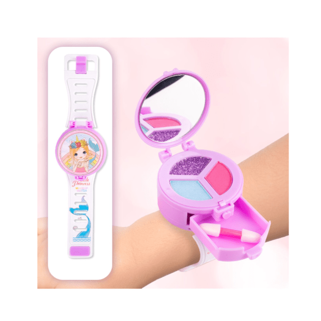 Vaikiskas kosmetikos ir papuošalų rinkinys su rankine 2