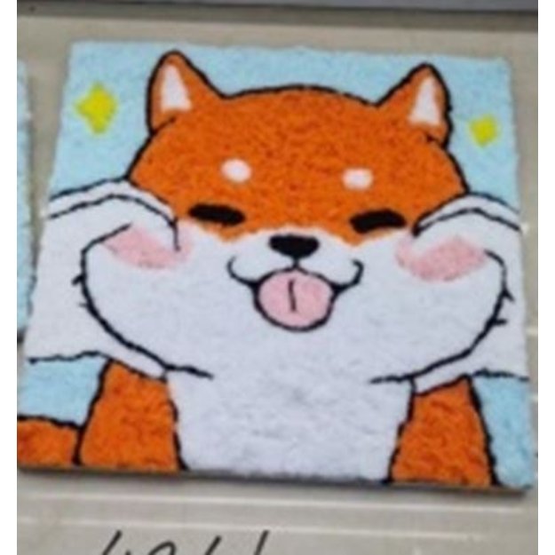 30X30 cm vilnos paveikslas