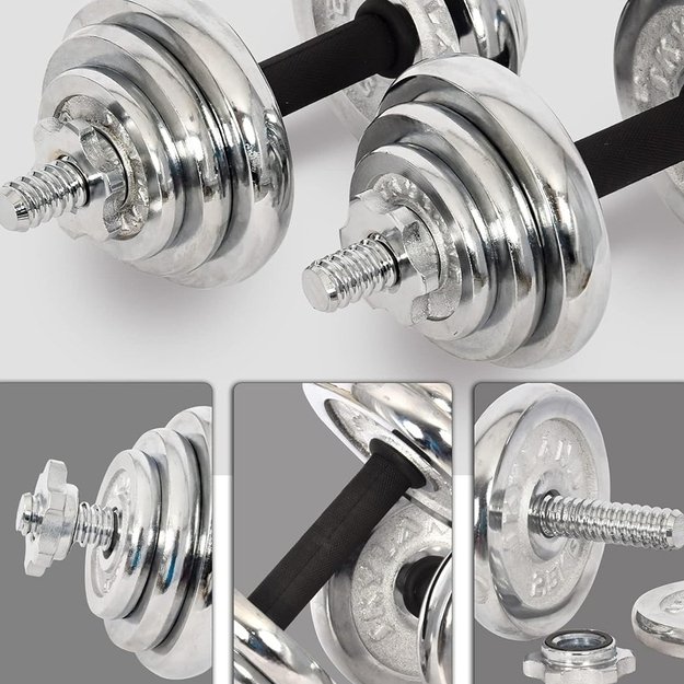 Hanteliai 2vnt. 20KG. 5