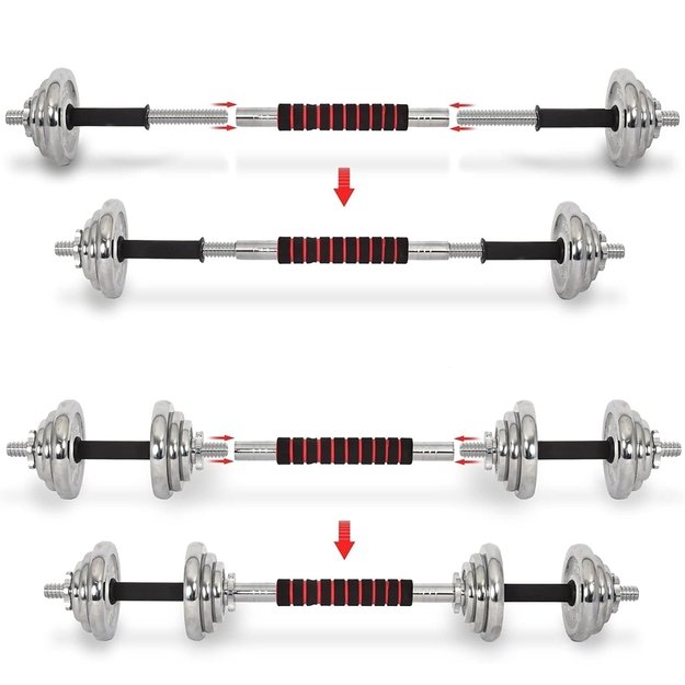 Hanteliai 2vnt. 20KG. 6