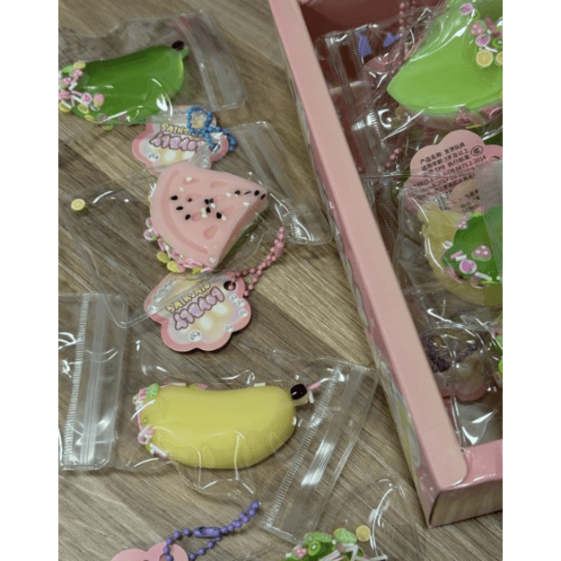 Antistresinis squishy minkomas žaislas  VAISIUS  2