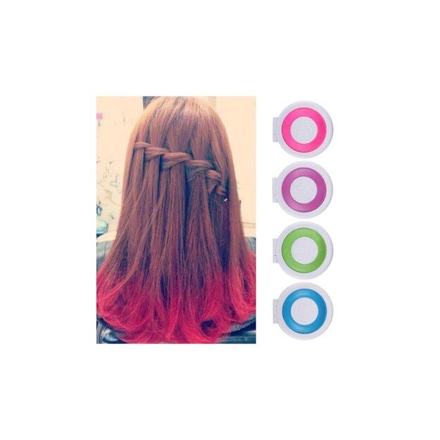 Plaukų kreidelės 4 vnt. rinkinys 1