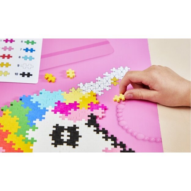 PLUS PLUS dėlionė pagal skaičius VIENARAGIS 250 DETALIŲ 3