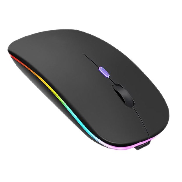 Belaidė pelė su RGB LED apšvietimu. 3