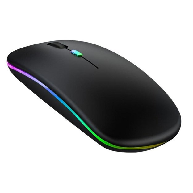 Belaidė pelė su RGB LED apšvietimu. 1