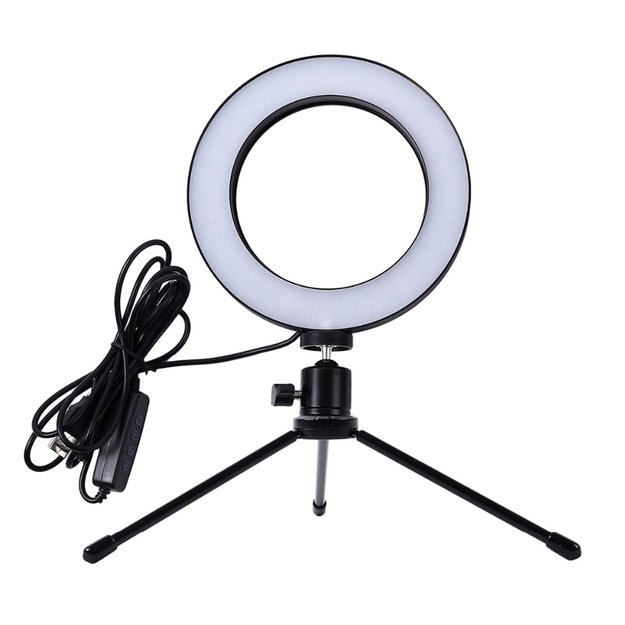 LED žiedinė lempa 2