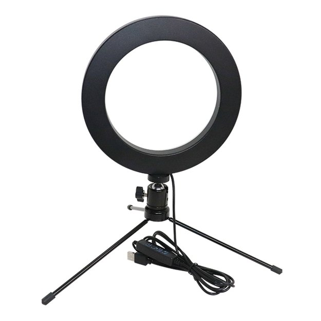 LED žiedinė lempa 4