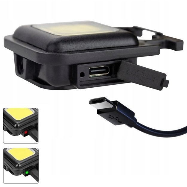 COB LED žibintuvėlis