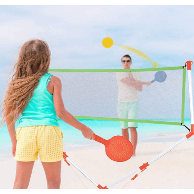 Lauko badmintono rinkinys su tinklu