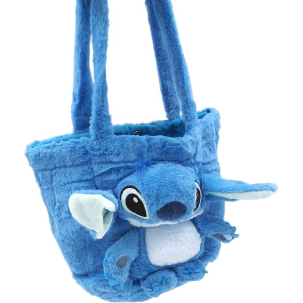 Minkštas pliušinis krepšys su Stitch personažu 3
