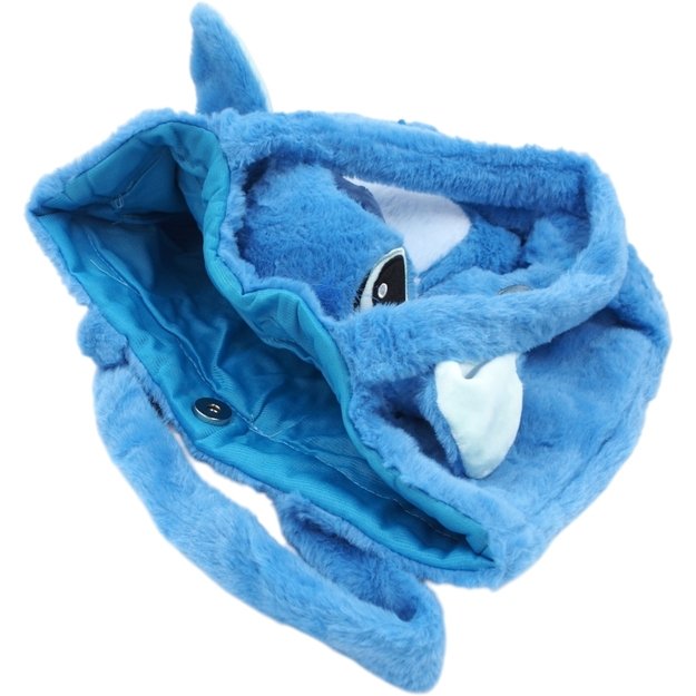 Minkštas pliušinis krepšys su Stitch personažu 1