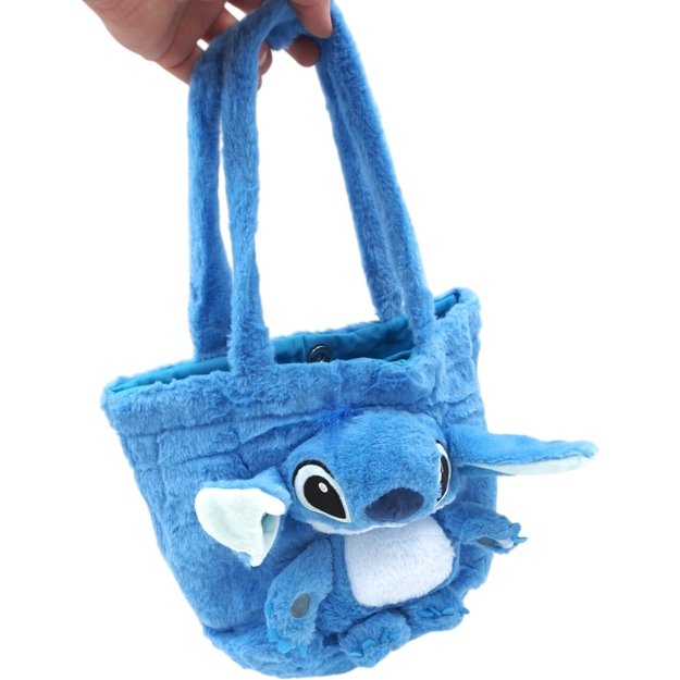 Minkštas pliušinis krepšys su Stitch personažu 2