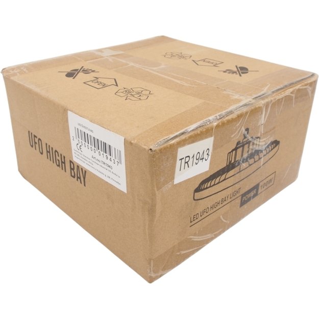 LED UFO High Bay šviestuvas 100W, 6500K 4