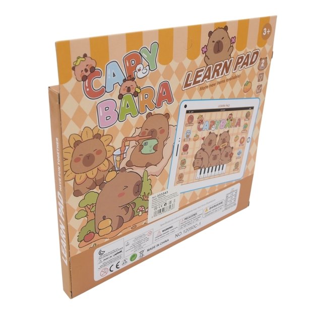 Interaktyvus mokomasis planšetinis žaislas „Capybara Learn Pad“ 1