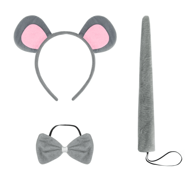 Kostiumas karnavalui - pelytės ausys su tiulio sijonu 1