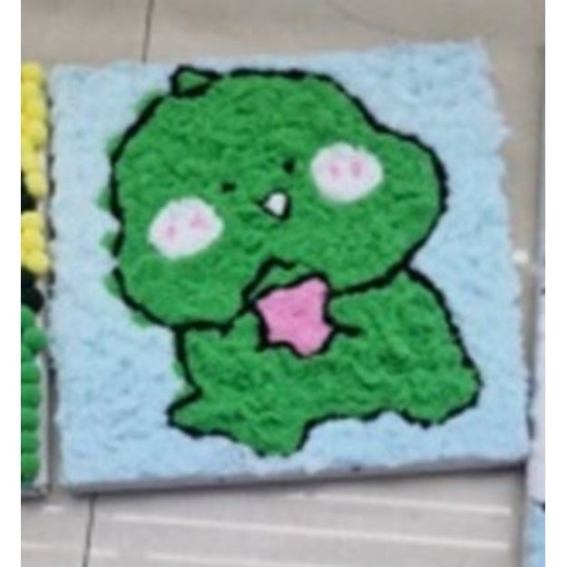 20X20 cm vilnos paveikslas