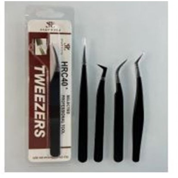 Pincetų rinkinys blakstienų priauginimui