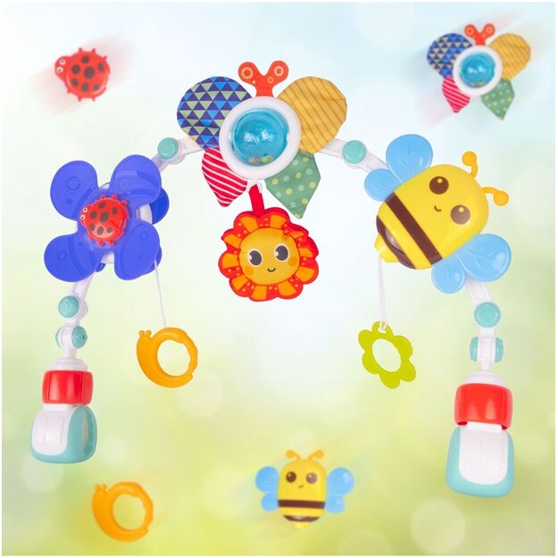 Lankas žaislas ant vežimėlio lovytės kūdikiui 2