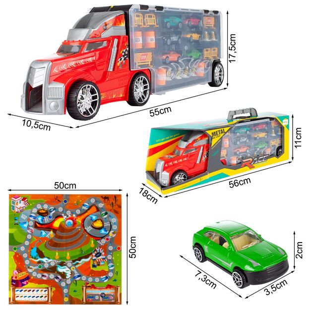 Mašina vilkikas su kilimėliu 23 dalys 5