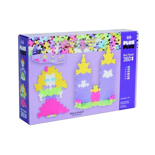 PLUS PLUS konstruktorius PRINCESĖS PILIS 360 detalių 1