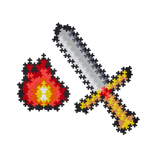 PLUS PLUS dėlionė pagal skaičius nuotykis 250 detalių 2