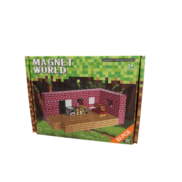 Minecraft statybinių blokų rinkinys kambarys 83 vienetai 2