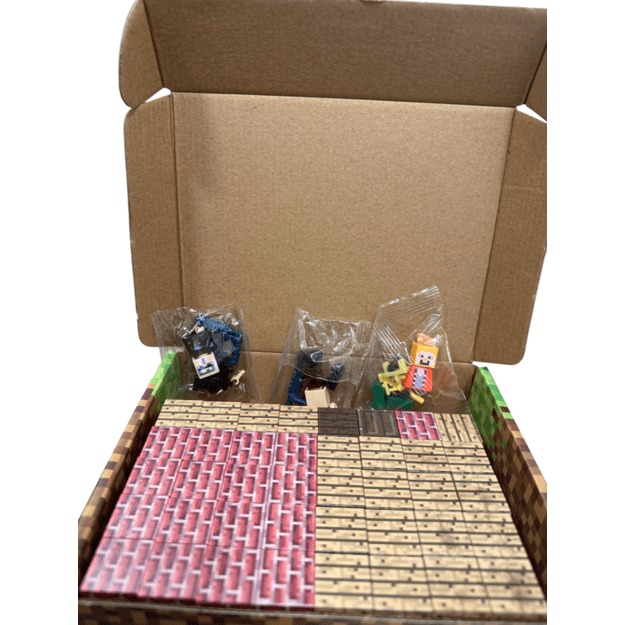 Minecraft statybinių blokų rinkinys kambarys 83 vienetai 3