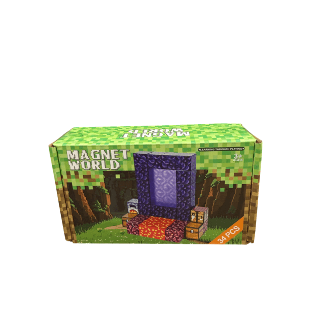 Minecraft statybinių blokų rinkinys portalas 34 vienetai 2