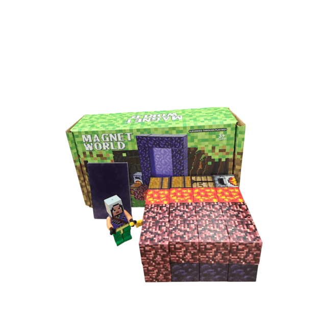 Minecraft statybinių blokų rinkinys portalas 34 vienetai 1