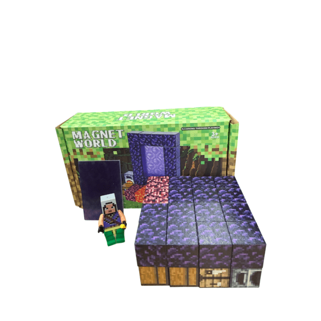 Minecraft statybinių blokų rinkinys portalas 34 vienetai