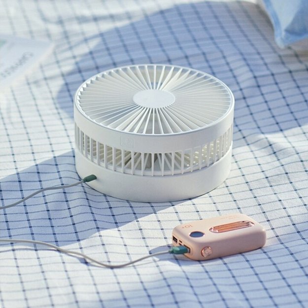 Įkraunamas ventiliatorius - Rožinė 6