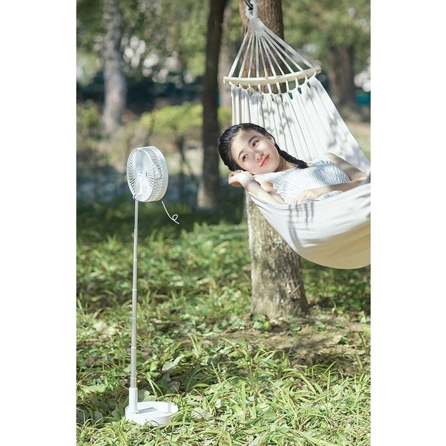 Įkraunamas ventiliatorius - Rožinė 5