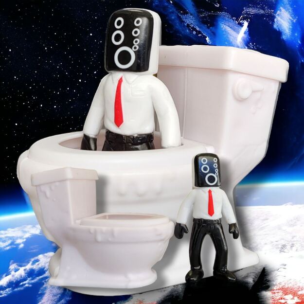 Skibidi toilet figūrėlė