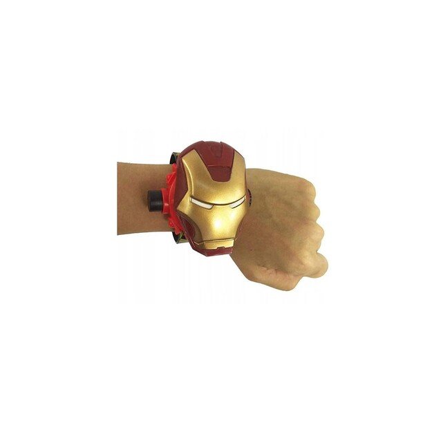 Avengers IRONMAN tipo laikrodis su projektoriumi, 24 paveikslėliai