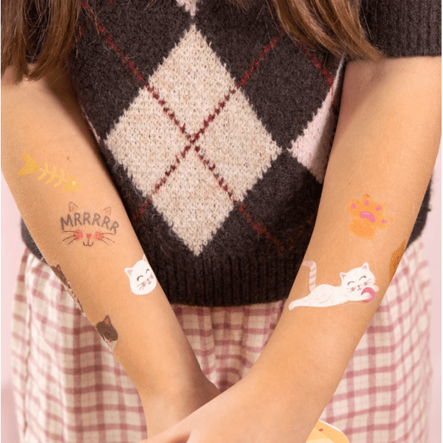 Tatuiruotė vaikams Katinėlis