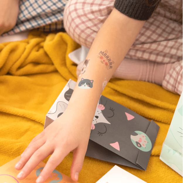Tatuiruotė vaikams Katinėlis