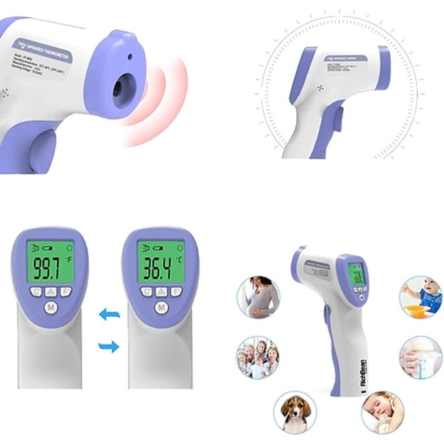 Elektroninis bekontaktis termometras