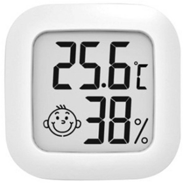 Vidaus elektroninė orų stotelė su temperatūros ir drėgmės jutikliu
