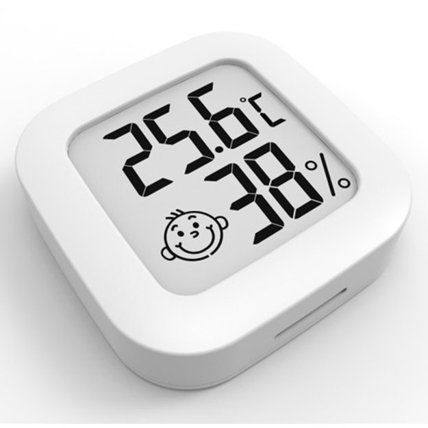Vidaus elektroninė orų stotelė su temperatūros ir drėgmės jutikliu
