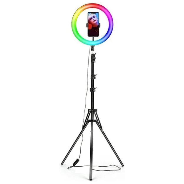 RGB žiedo formos lempa 3