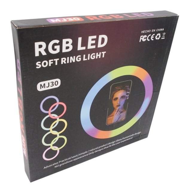 RGB žiedo formos lempa 4