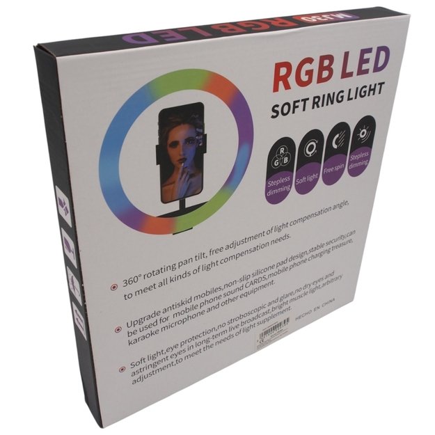 RGB žiedo formos lempa 5